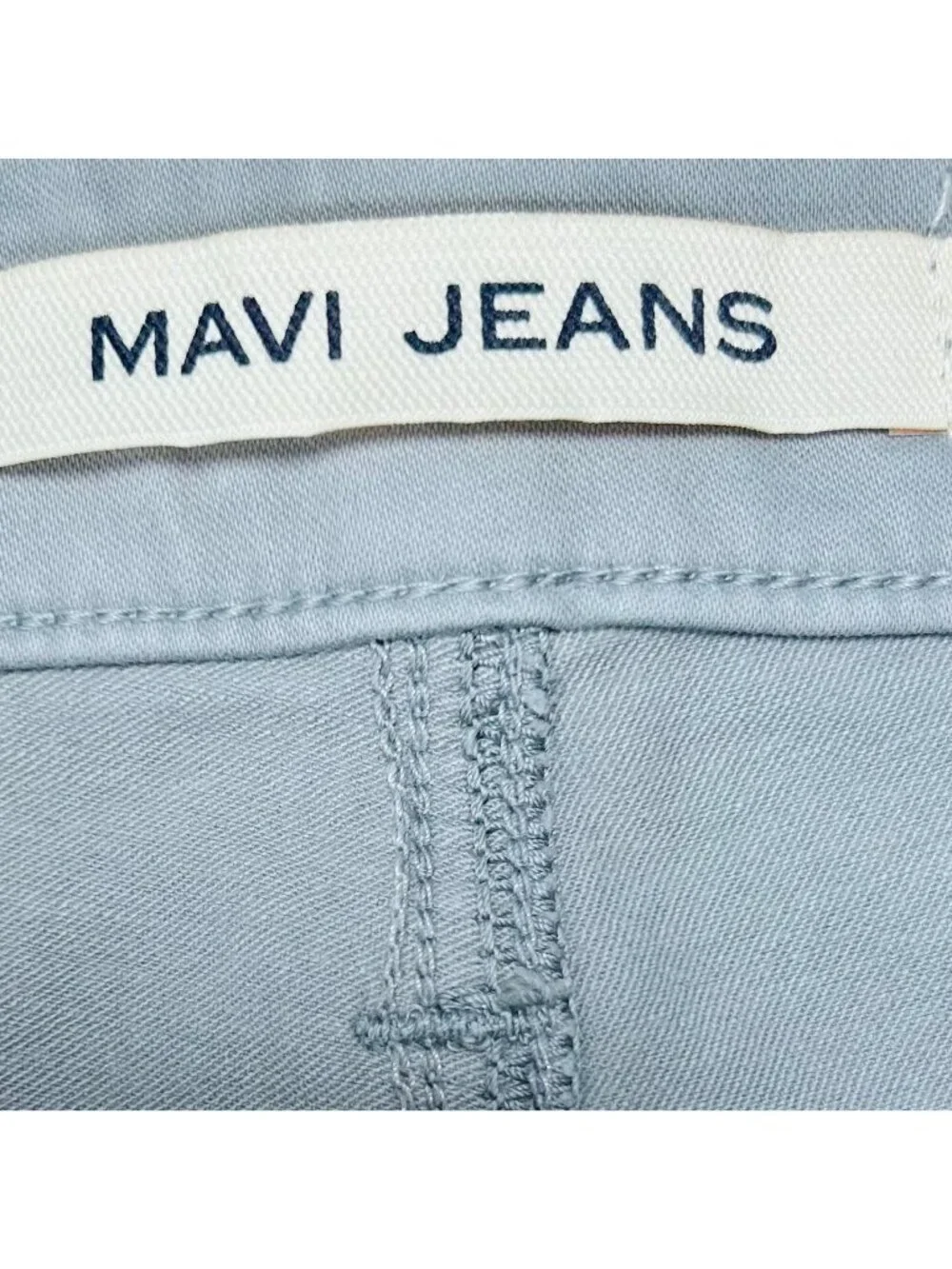 Mavi Matt Denim Jeans 34x30 Men Cotton Light Blue Casual Office Stretch Travel